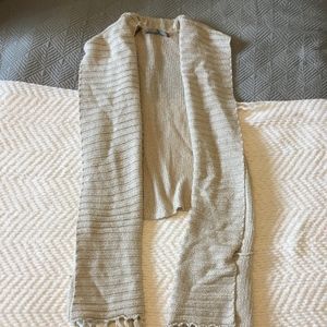 High Low Fringe Vest